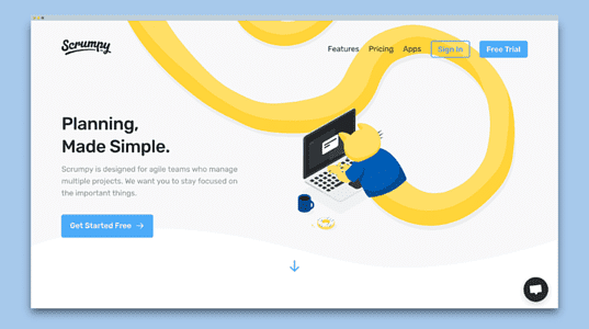 Brand logo for external website's link