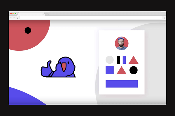 Brand logo for external website's link