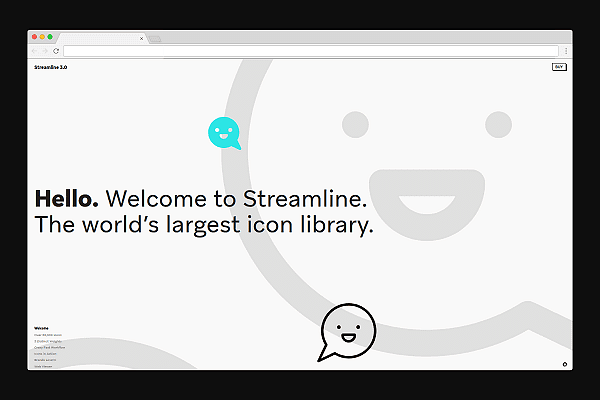 Brand logo for external website's link