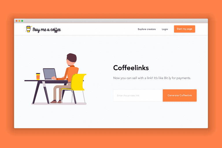 Brand logo for external website's link