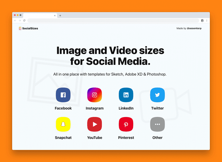 Brand logo for external website's link