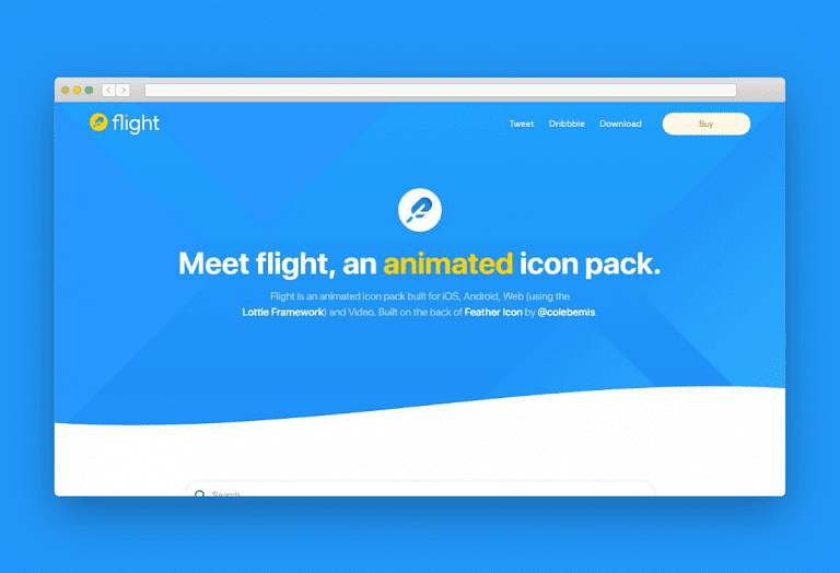 Brand logo for external website's link