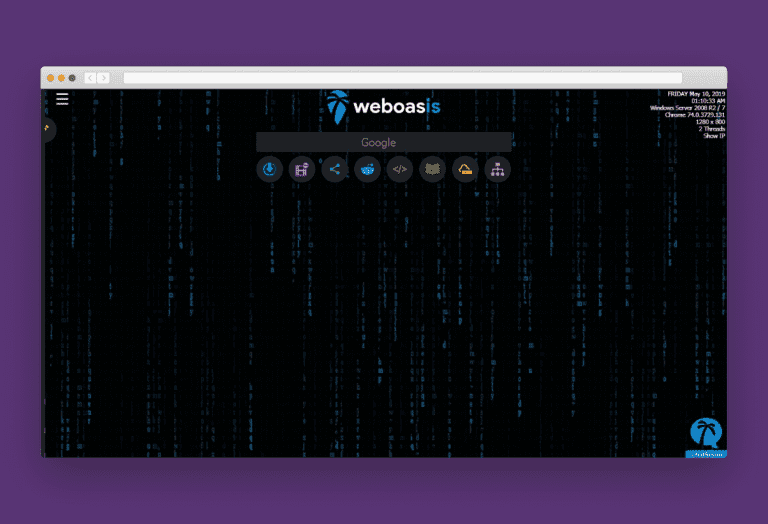 Brand logo for external website's link