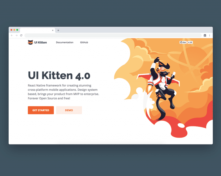 Brand logo for external website's link