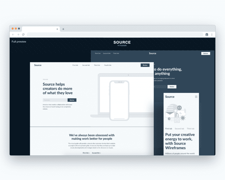 Brand logo for external website's link