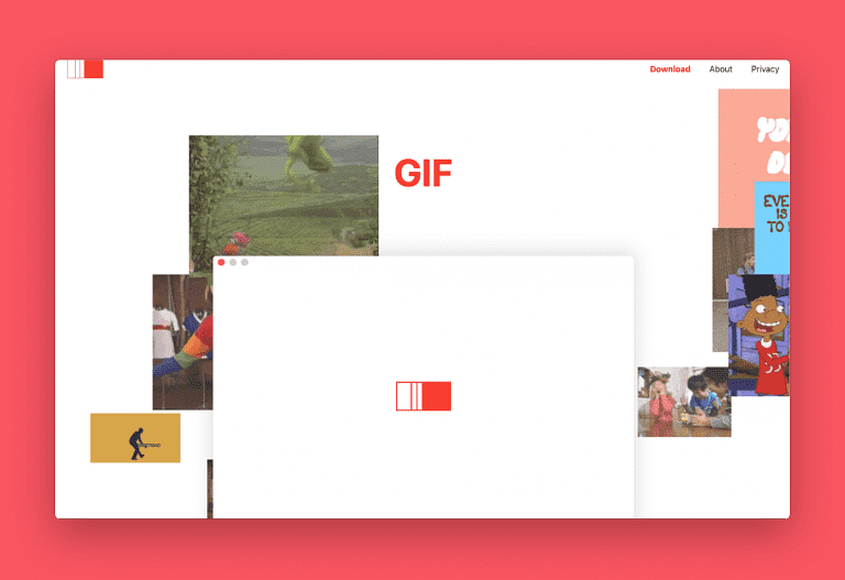 Brand logo for external website's link