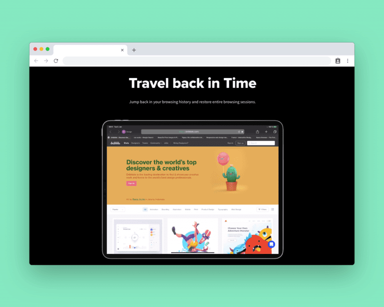 Brand logo for external website's link