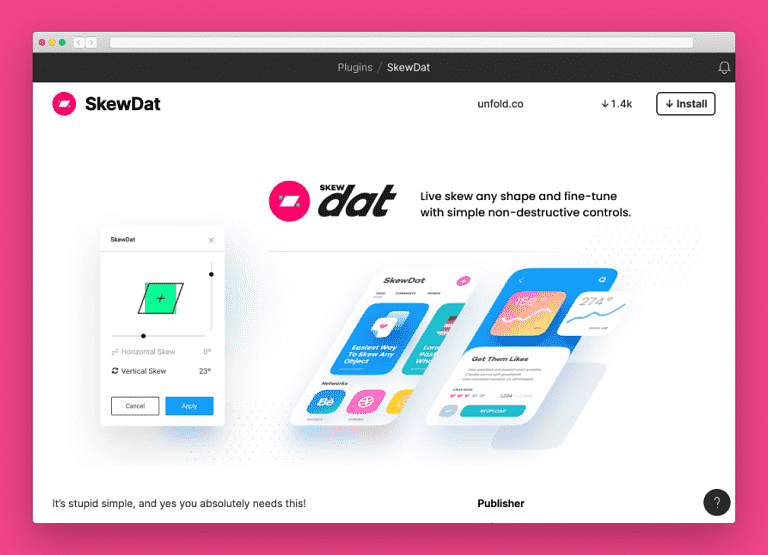 Brand logo for external website's link