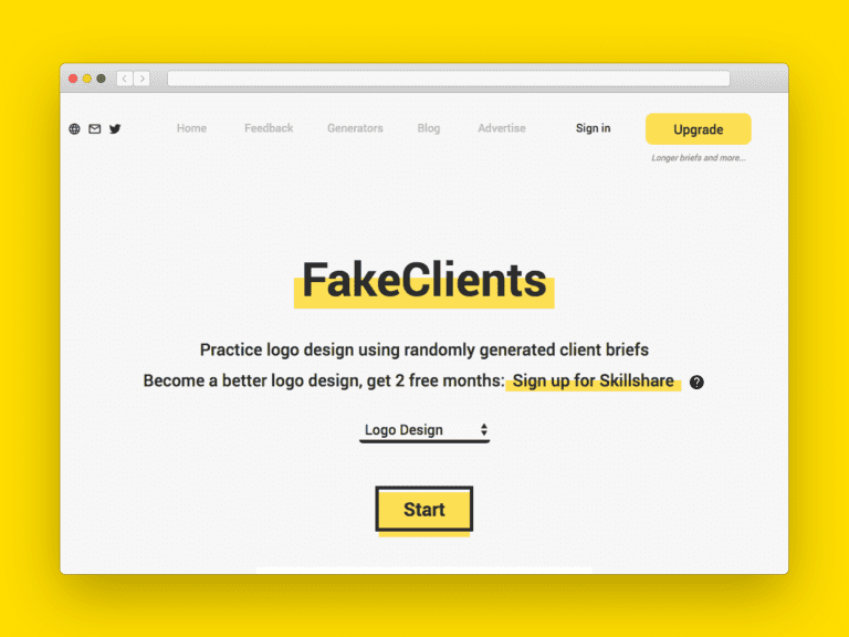 Brand logo for external website's link
