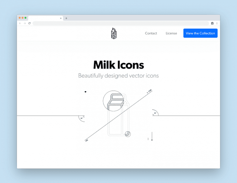 Brand logo for external website's link