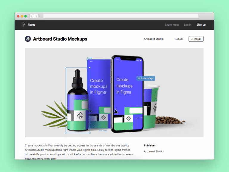 Brand logo for external website's link