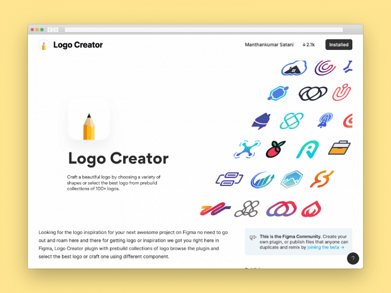 Brand logo for external website's link