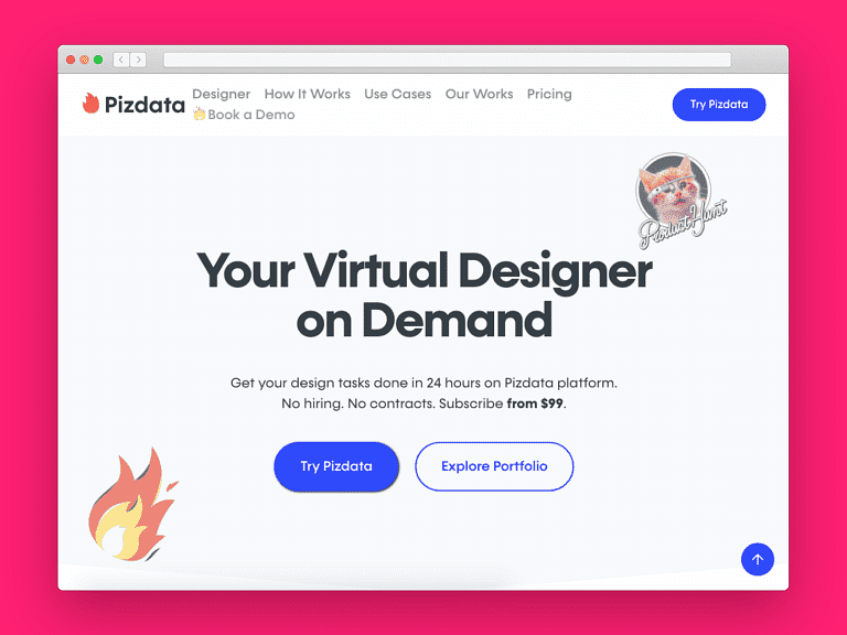 Brand logo for external website's link
