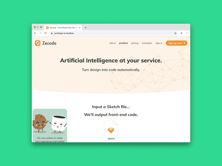 Brand logo for external website's link
