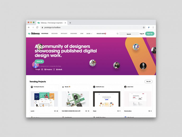 Brand logo for external website's link