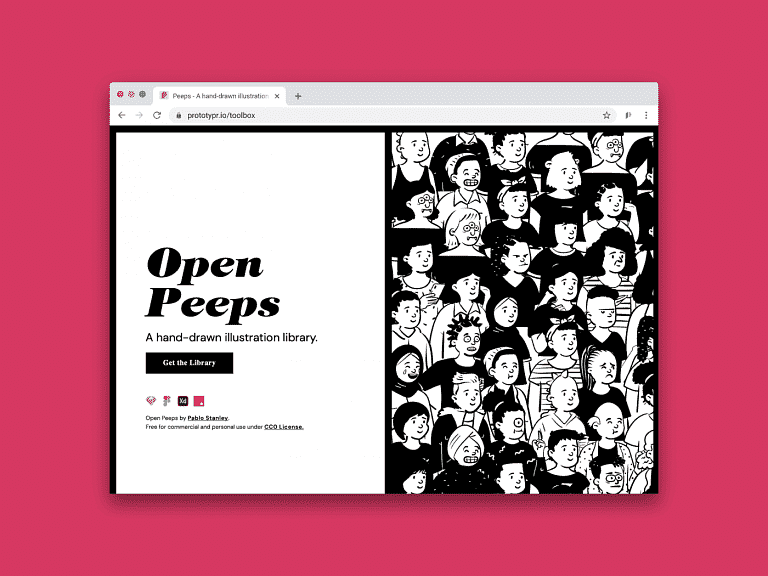 Brand logo for external website's link