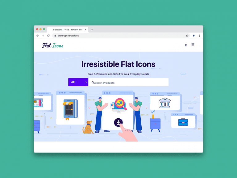 Brand logo for external website's link