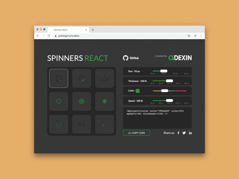 Brand logo for external website's link