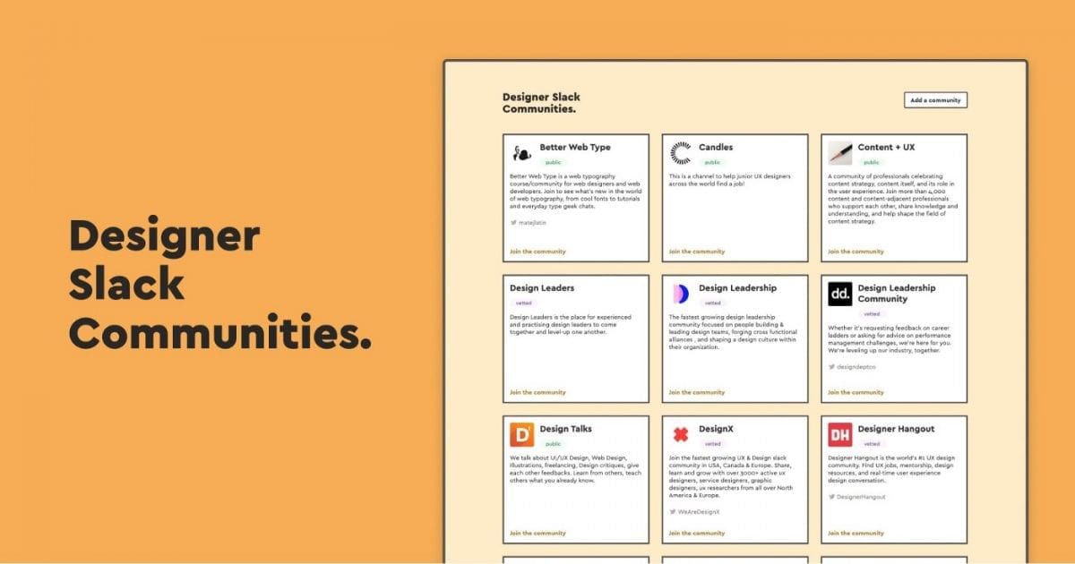 How I use Webflow to build a side project to help designers connect
