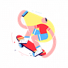 Brand logo for external website's link