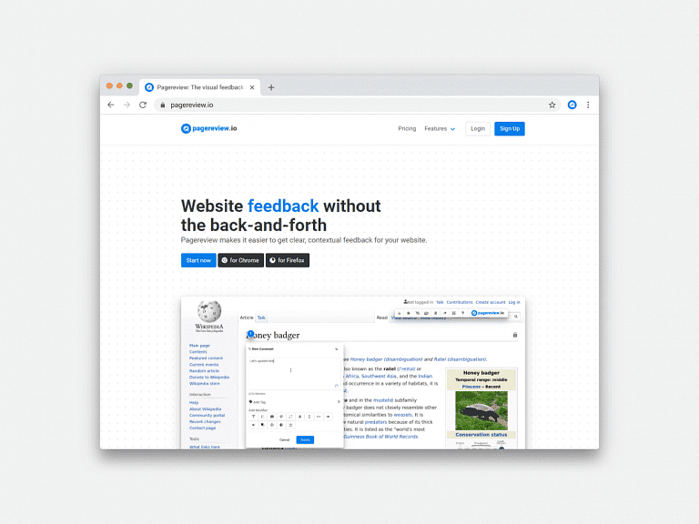 Brand logo for external website's link