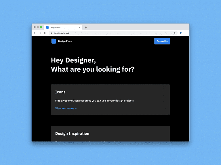 Brand logo for external website's link