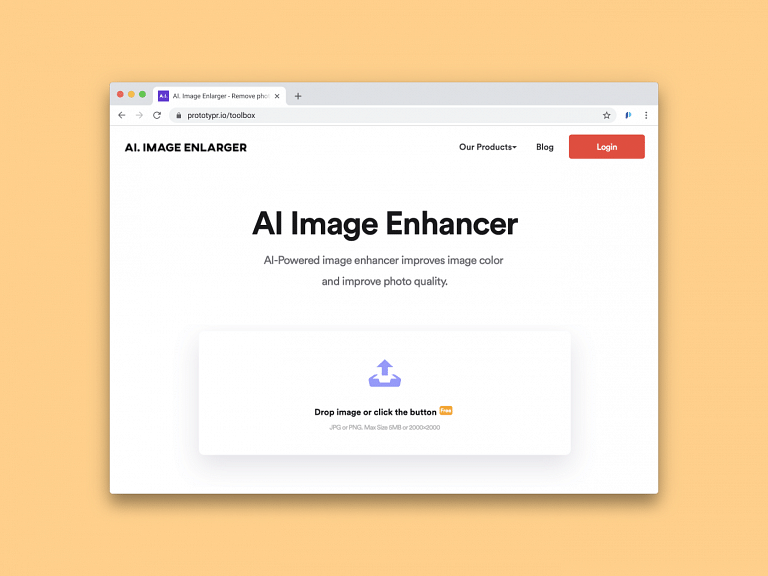 Brand logo for external website's link