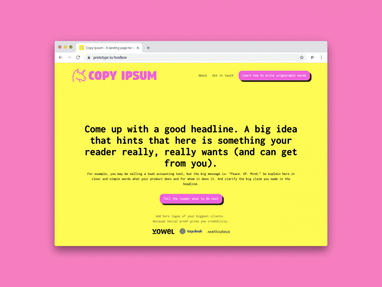 Brand logo for external website's link