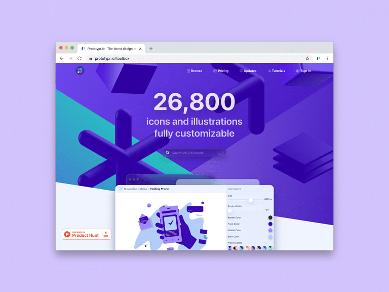Brand logo for external website's link