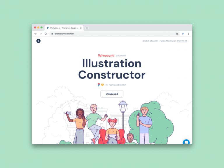 Brand logo for external website's link