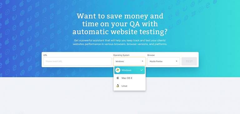 Brand logo for external website's link