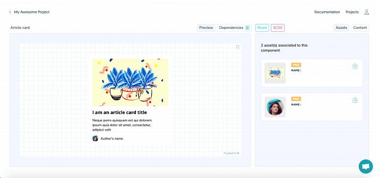 Brand logo for external website's link
