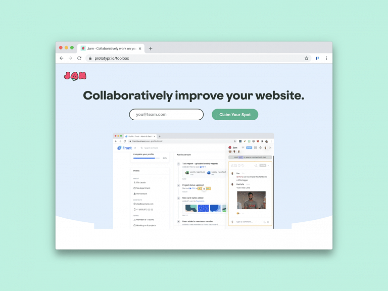 Brand logo for external website's link