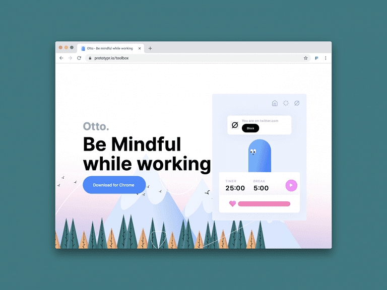 Brand logo for external website's link