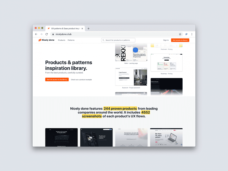 Brand logo for external website's link