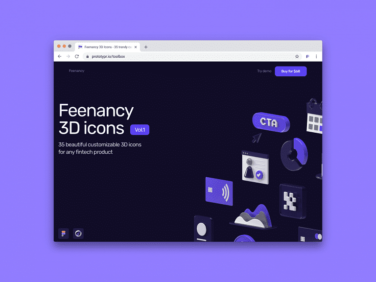 Brand logo for external website's link