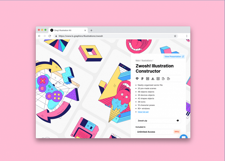 Brand logo for external website's link